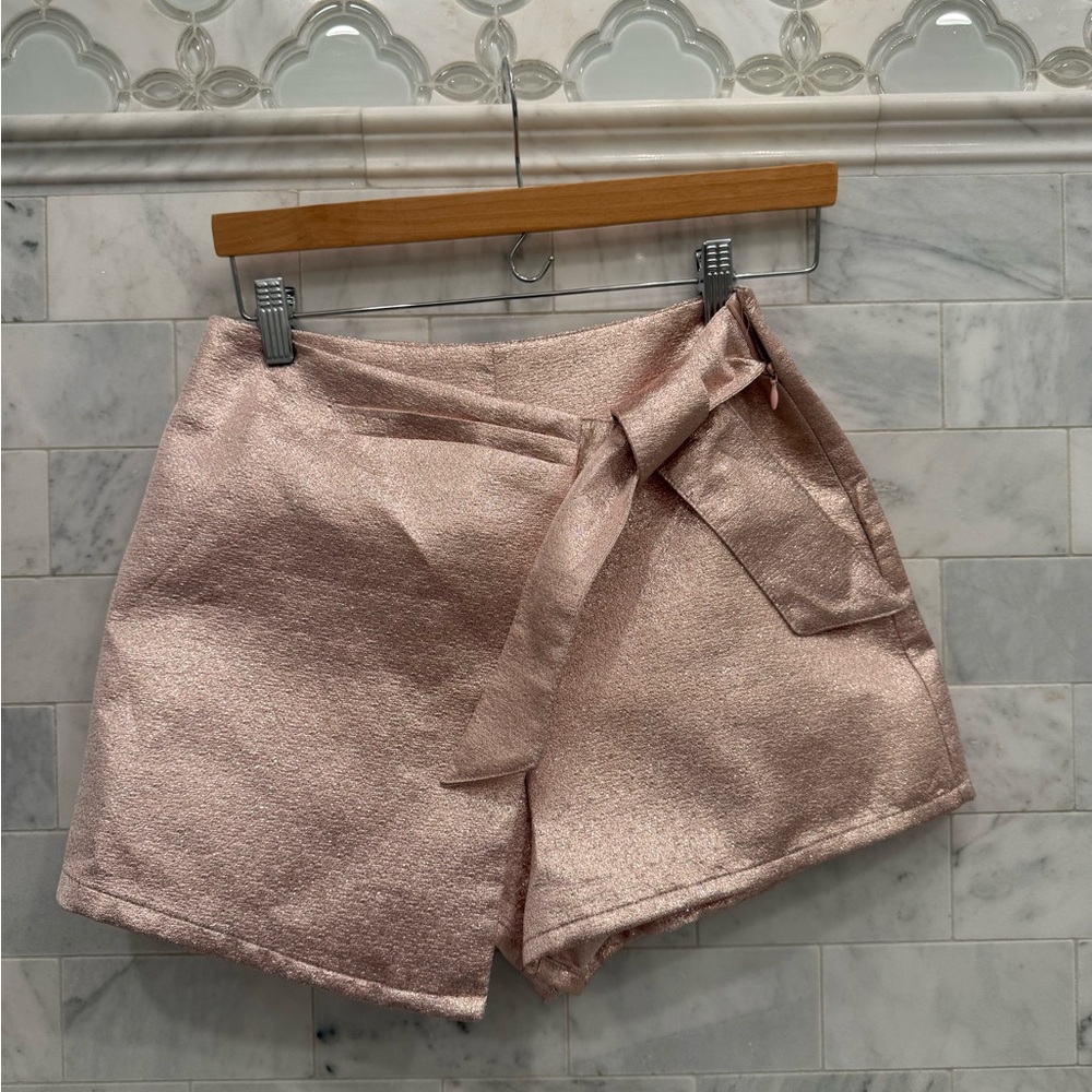 NWOT Fabrik rose gold Skort